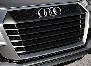 立体大嘴格栅 奥迪新一代q系列设计理念